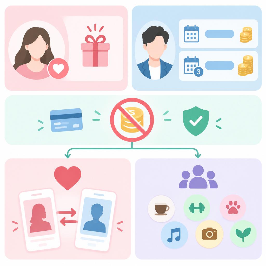 続けやすい料金で、出会いをもっと身近に